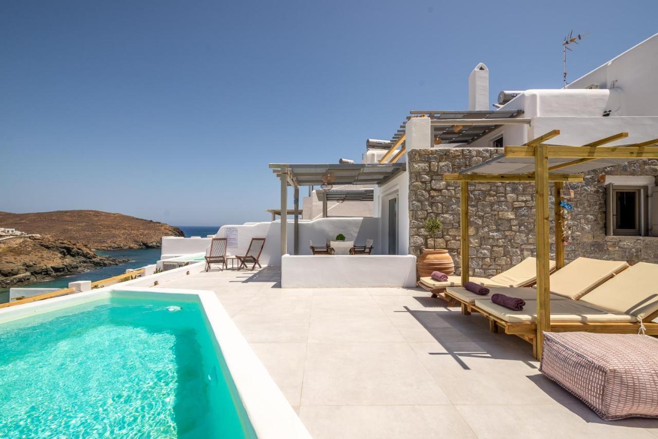 Miramare Suites Mykonos Merchia Beach Bagian luar foto