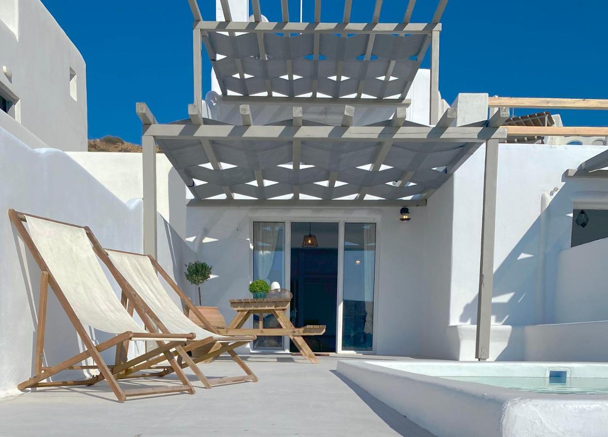 Miramare Suites Mykonos Merchia Beach Bagian luar foto
