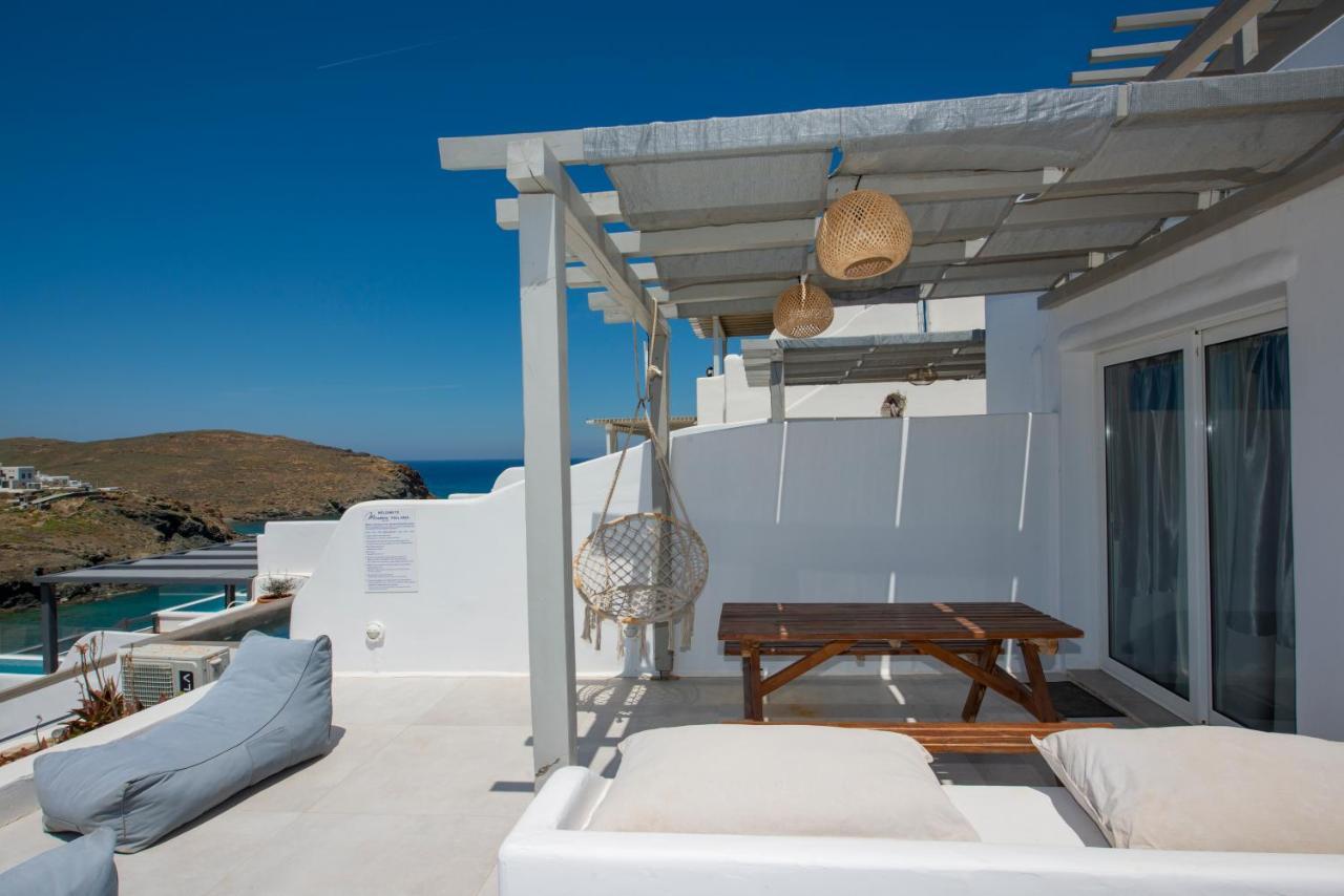 Miramare Suites Mykonos Merchia Beach Bagian luar foto