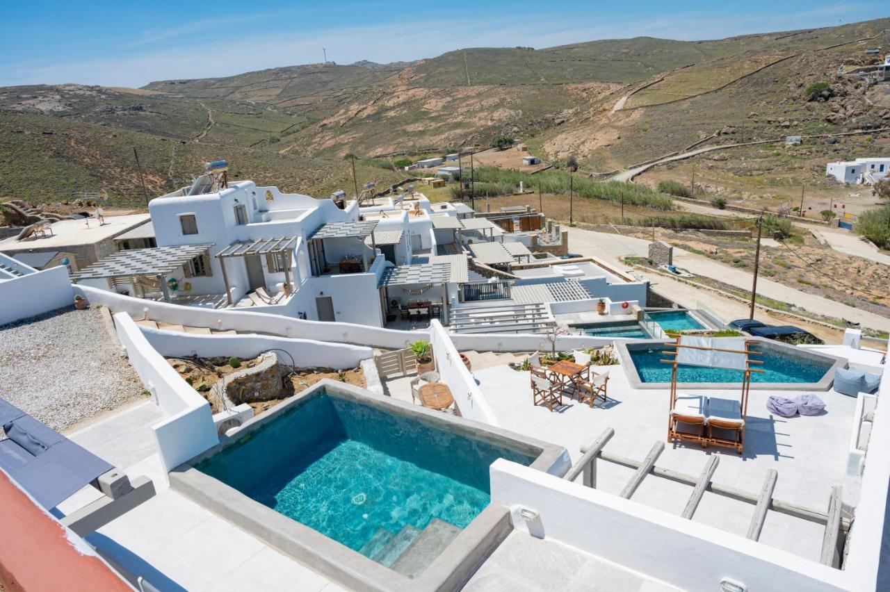 Miramare Suites Mykonos Merchia Beach Bagian luar foto
