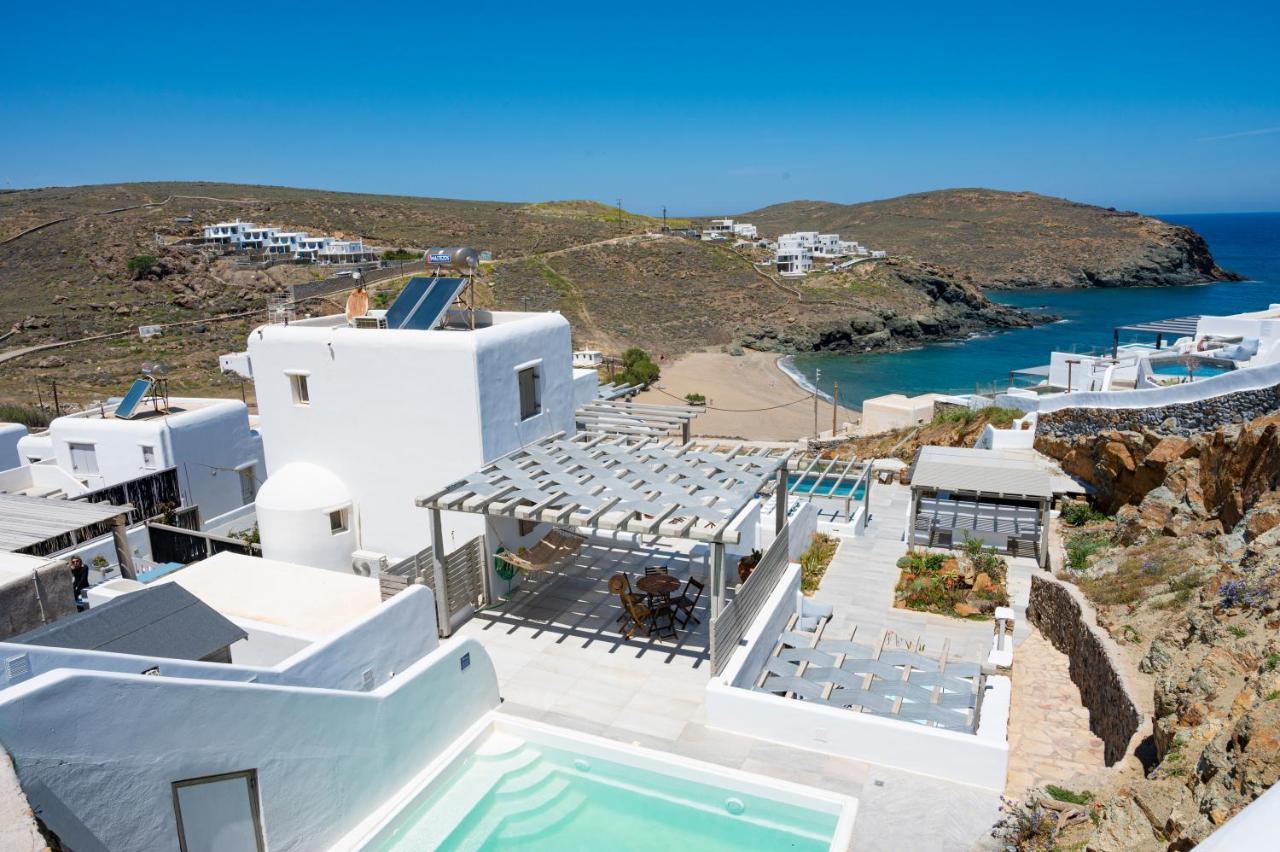 Miramare Suites Mykonos Merchia Beach Bagian luar foto