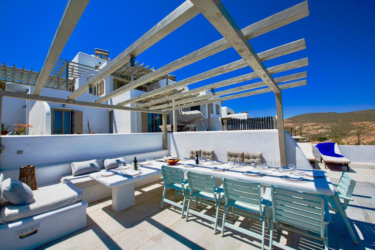 Miramare Suites Mykonos Merchia Beach Bagian luar foto